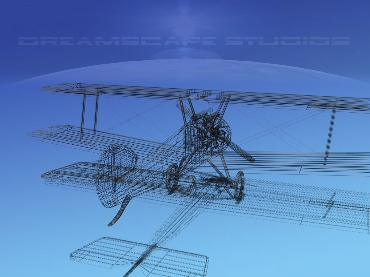 Sopwith Camel 3D model_14
