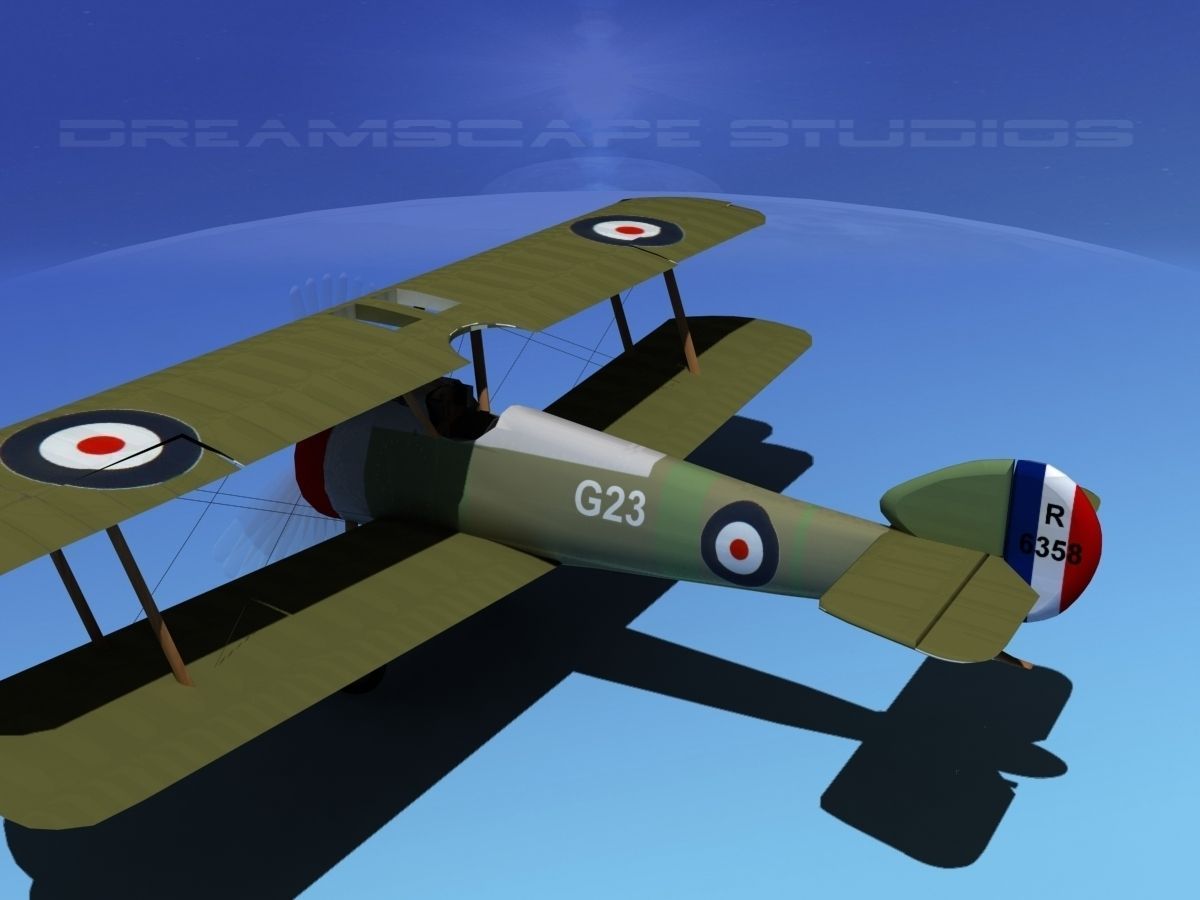 Sopwith Camel 3D model_8