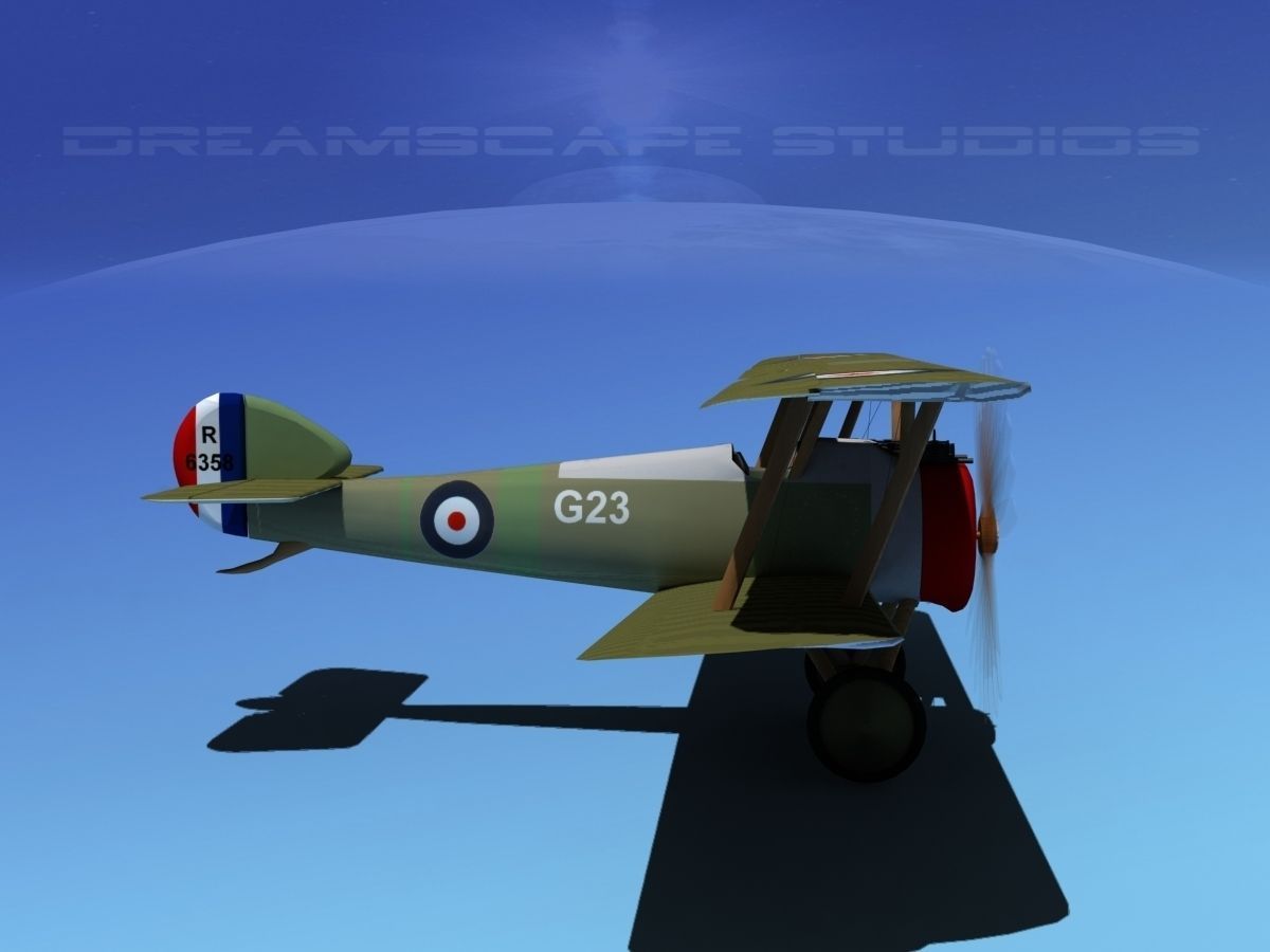 Sopwith Camel 3D model_4