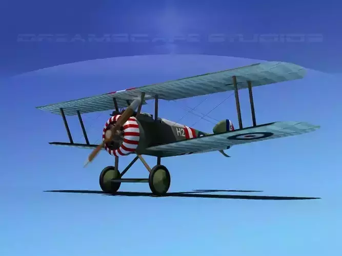 Sopwith Camel 3D model