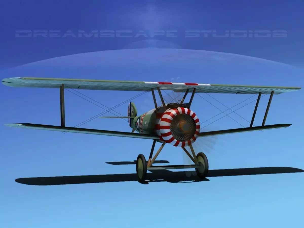 Sopwith Camel 3D model_0