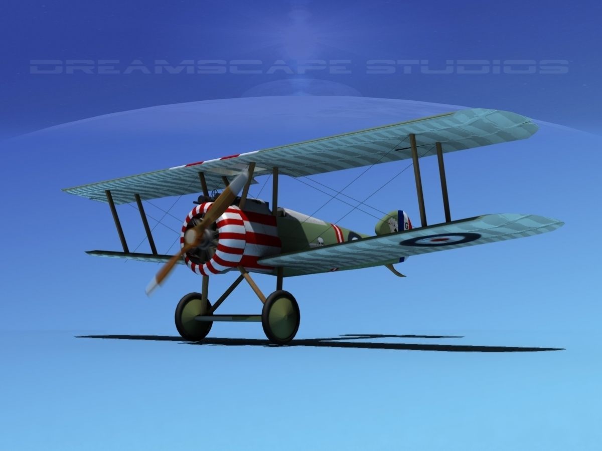 Sopwith Camel 3D model_2