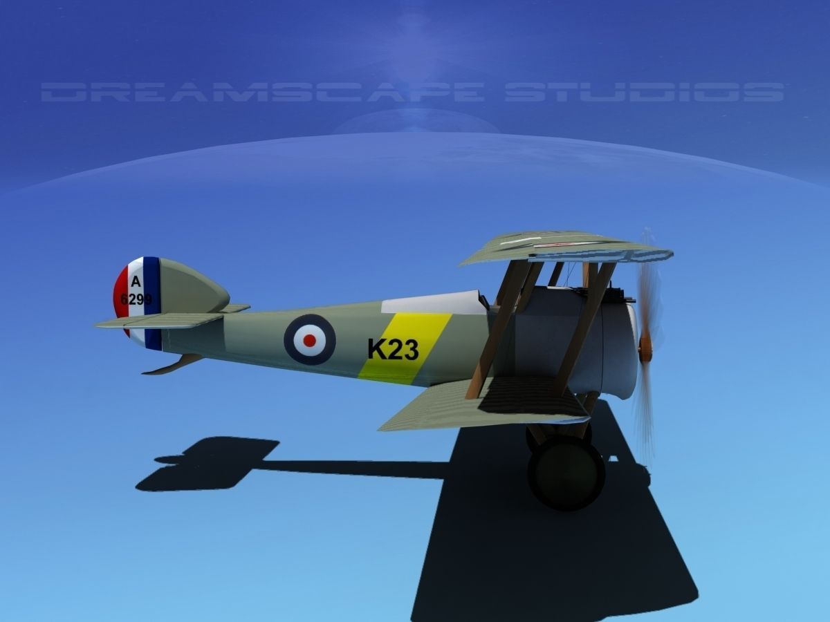 Sopwith Camel 3D model_4