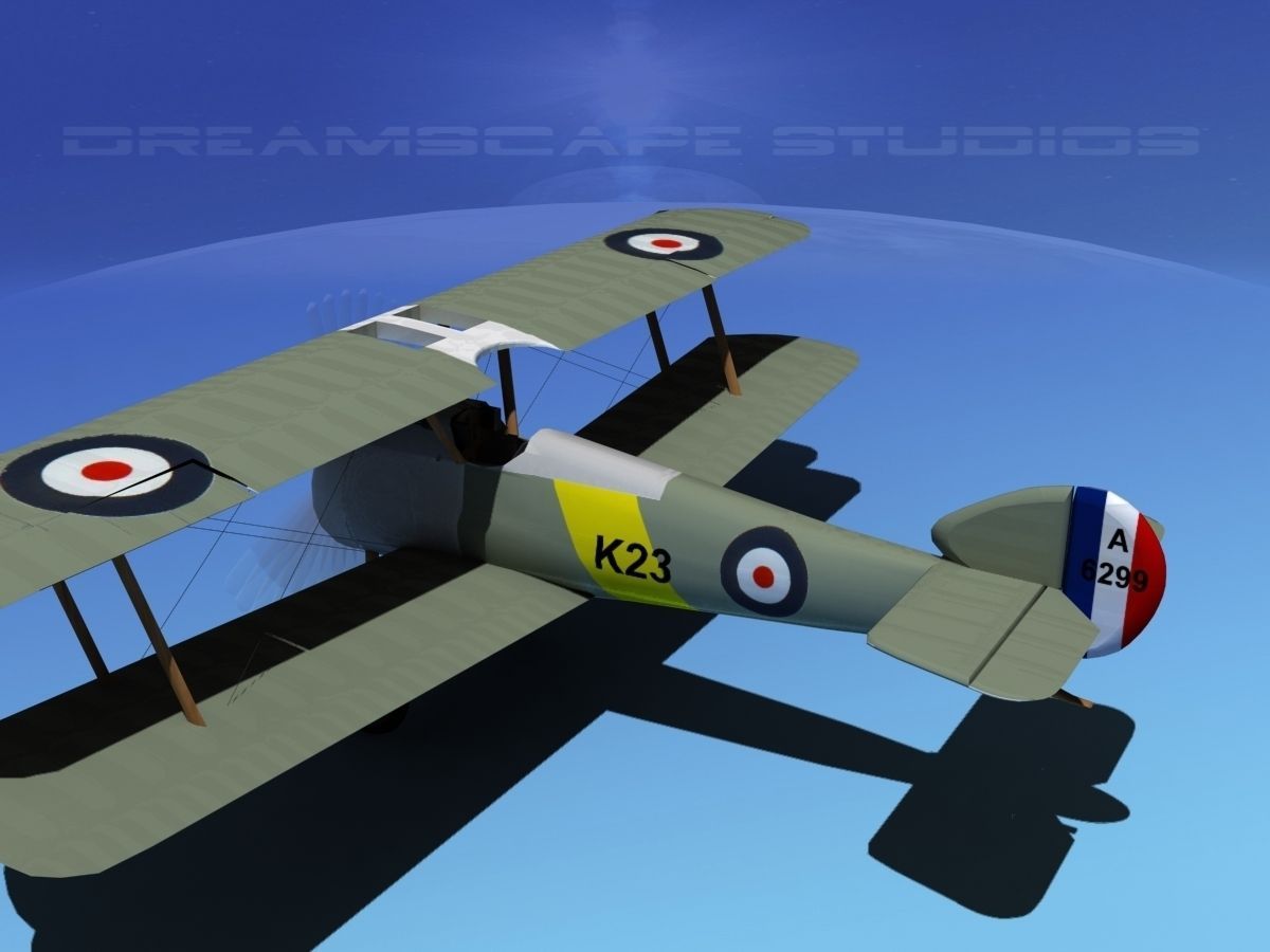 Sopwith Camel 3D model_8