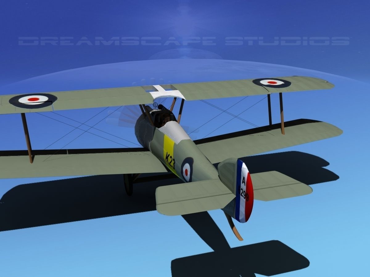 Sopwith Camel 3D model_7