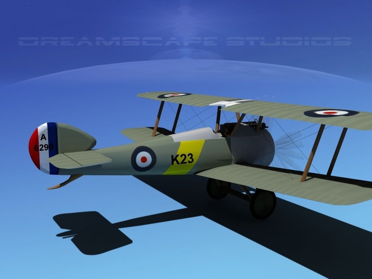 Sopwith Camel 3D model_5