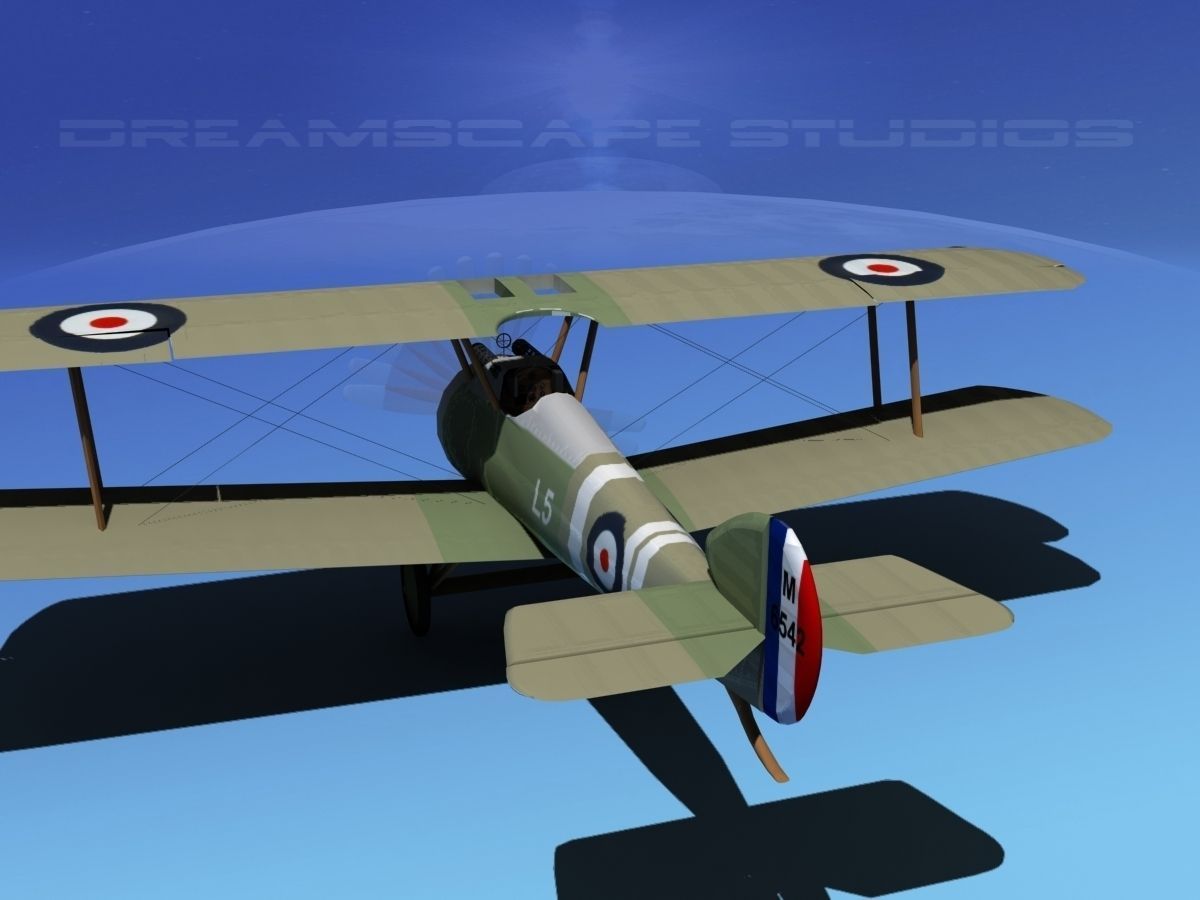 Sopwith Camel 3D model_7