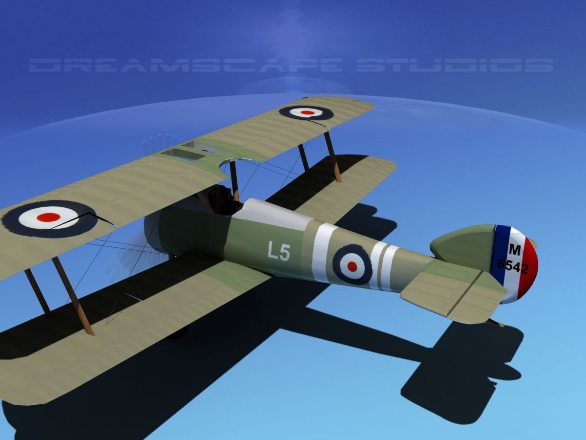 Sopwith Camel 3D model_8