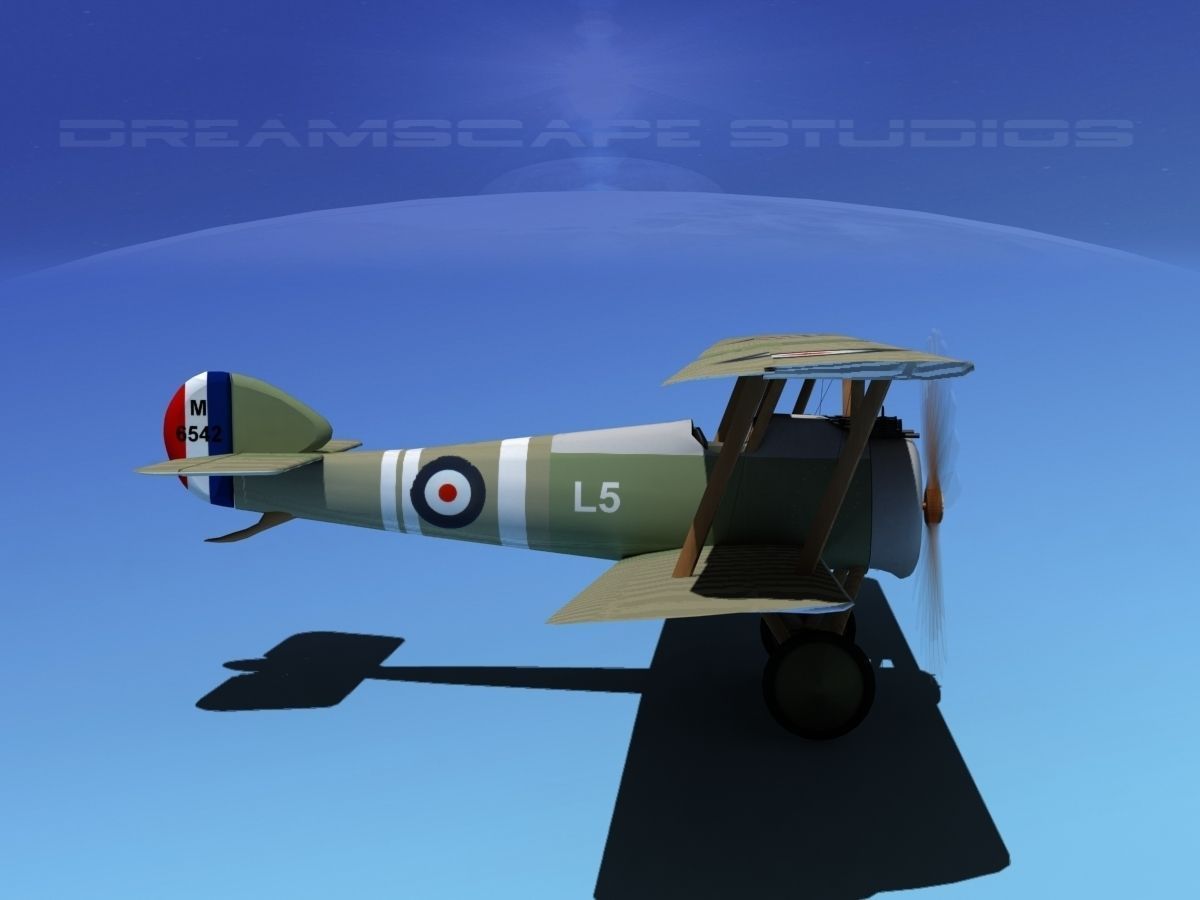Sopwith Camel 3D model_4