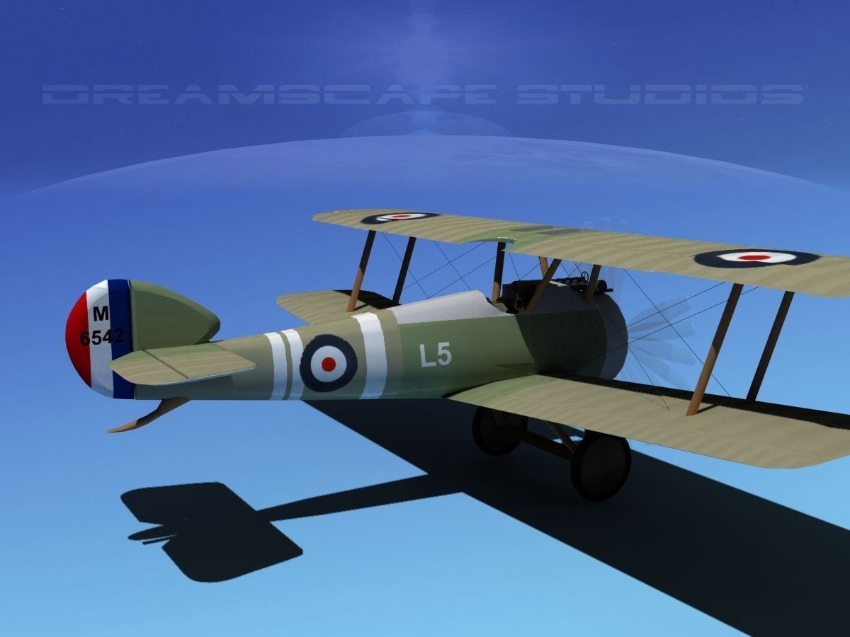 Sopwith Camel 3D model_5