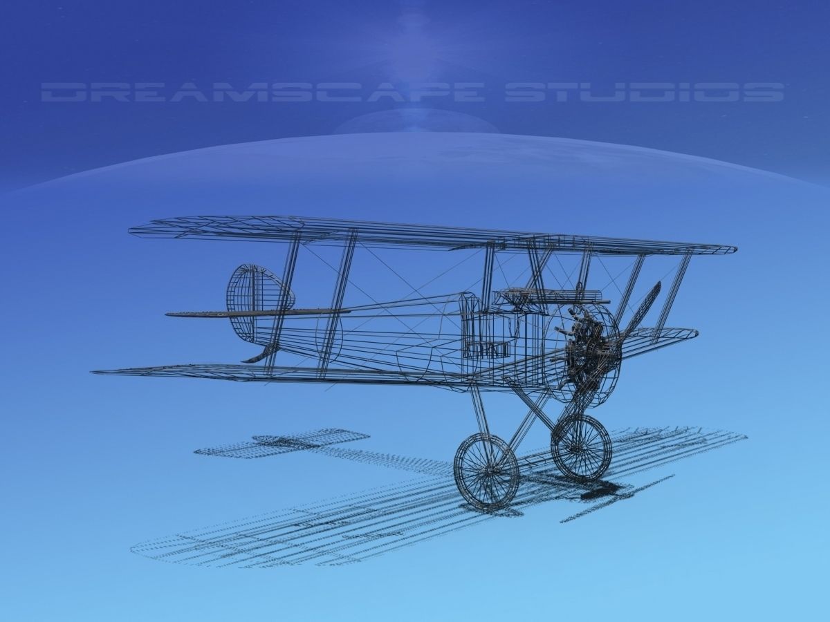 Sopwith Camel 3D model_14