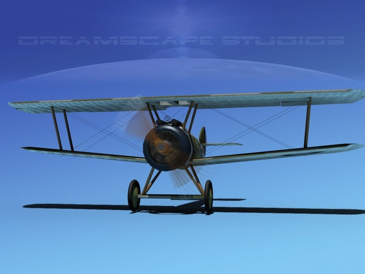 Sopwith Camel 3D model_2