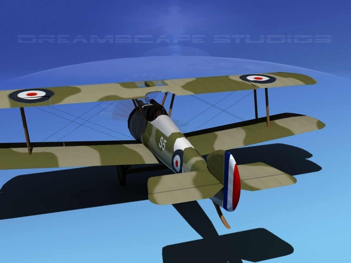 Sopwith Camel 3D model_8
