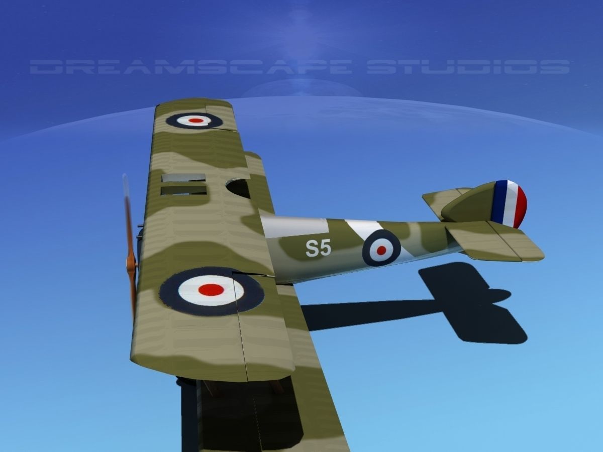 Sopwith Camel 3D model_10