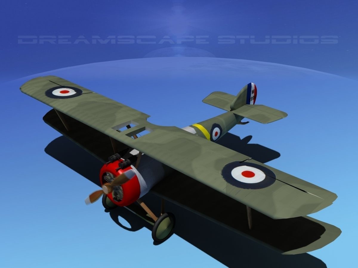 Sopwith Camel 3D model_4
