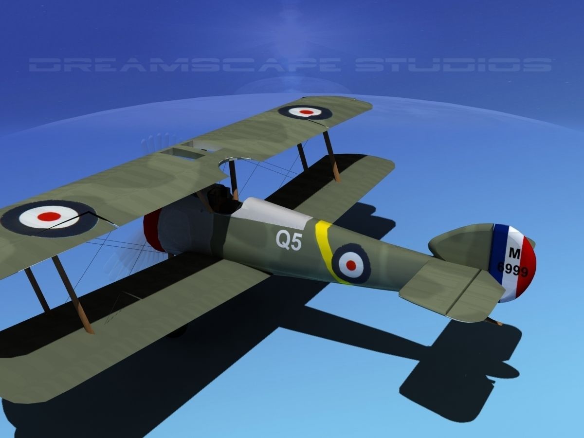 Sopwith Camel 3D model_8