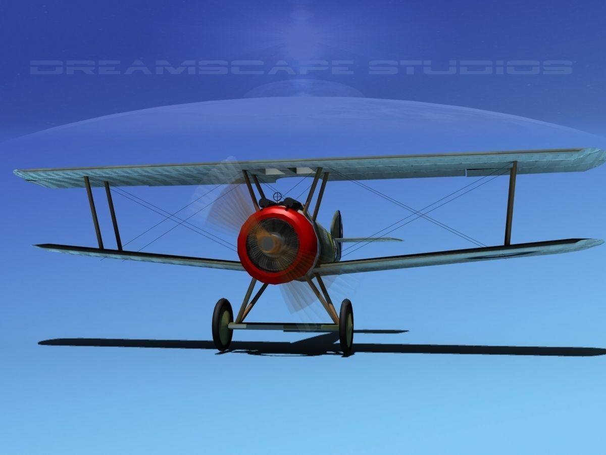Sopwith Camel 3D model_10