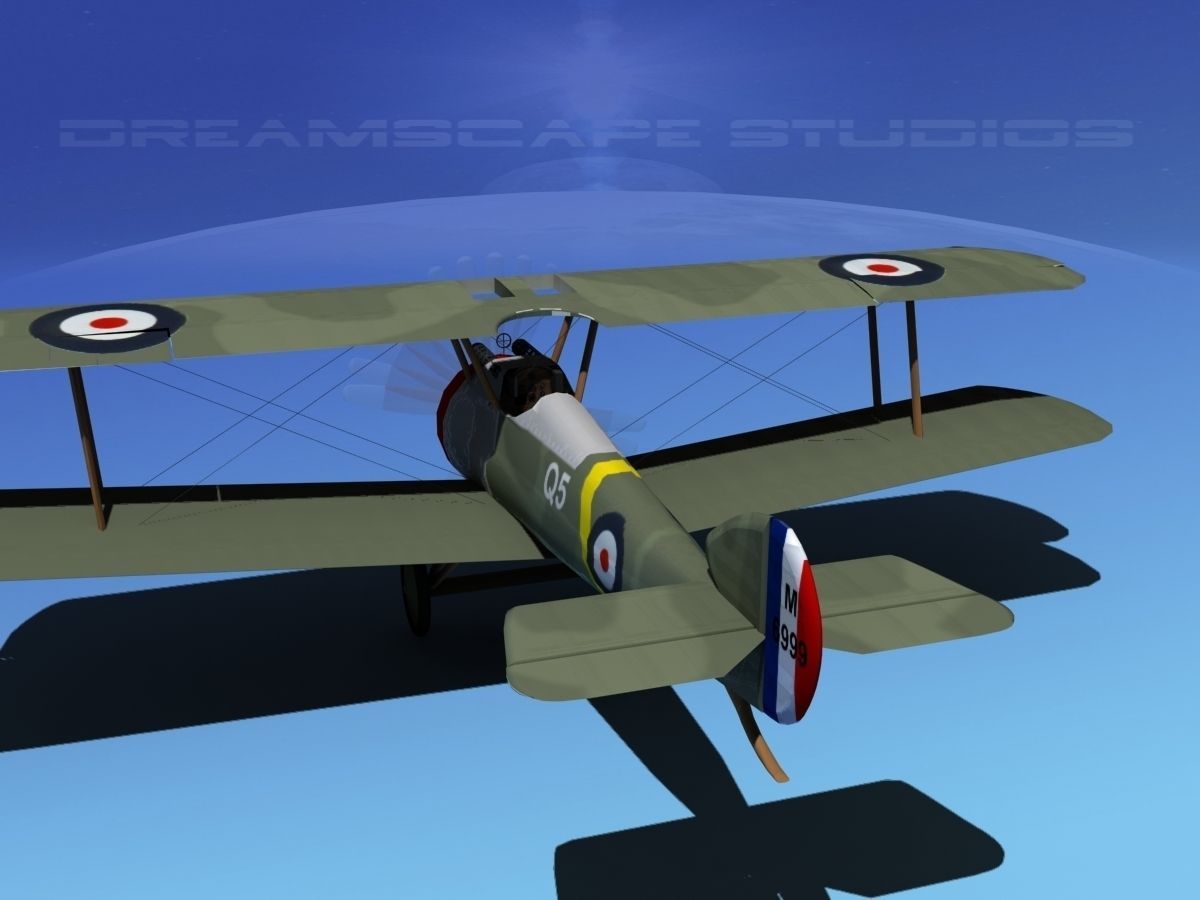 Sopwith Camel 3D model_3