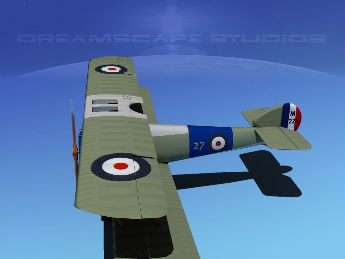 Sopwith Camel 3D model_10