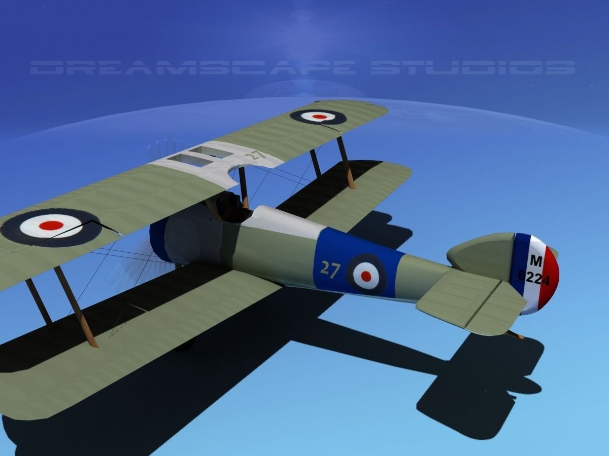 Sopwith Camel 3D model_8