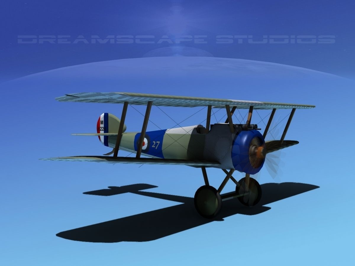 Sopwith Camel 3D model_3