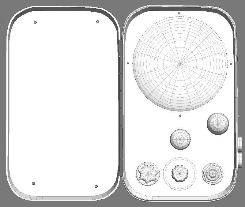 Steampunk Farnsworth  3D model_1