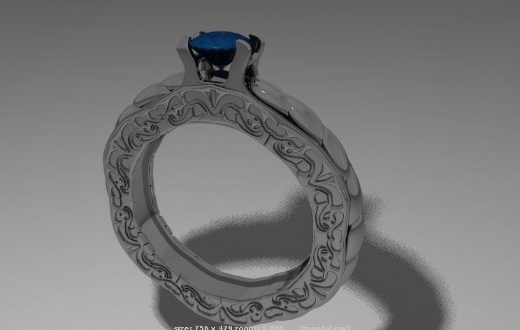 Max St Hill ring Free 3D print model_0