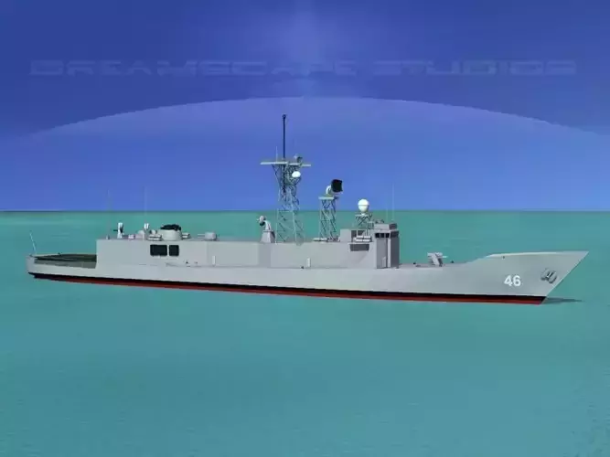 FFG-46 USS Rentz Perry Class Frigate