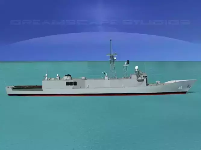 FFG-46 USS Rentz Perry Class Frigate