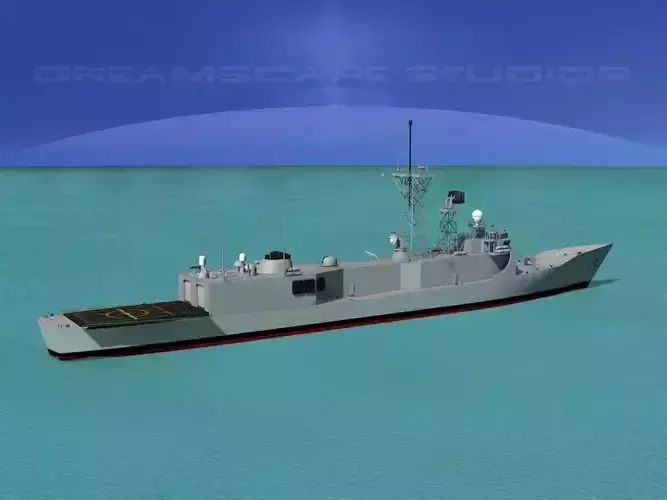 FFG-46 USS Rentz Perry Class Frigate