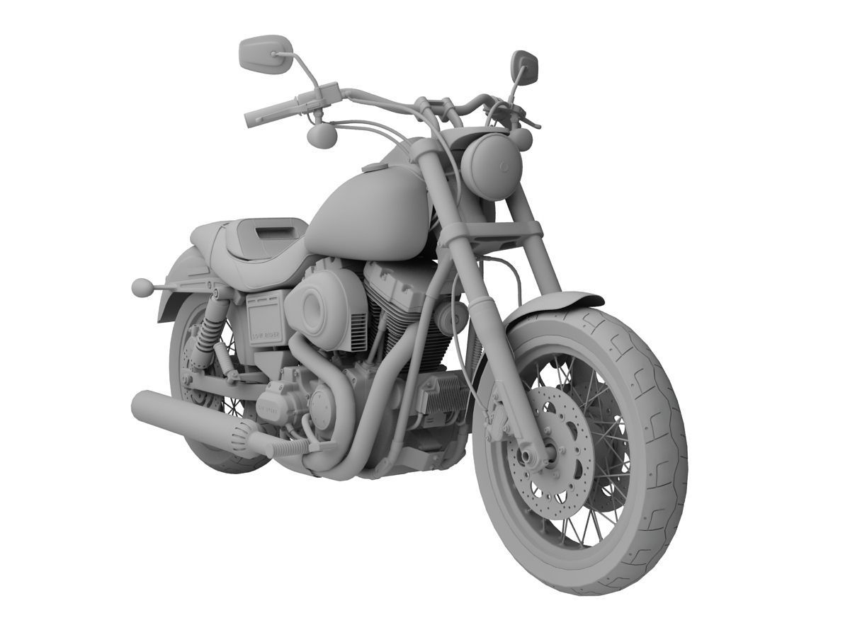 Harley-Davidson FXDL Dyna Low Rider 2015 3D model_17