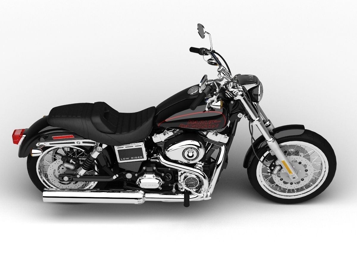 Harley-Davidson FXDL Dyna Low Rider 2015 3D model_9