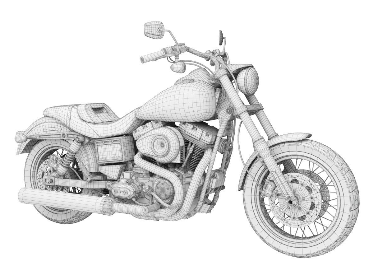 Harley-Davidson FXDL Dyna Low Rider 2015 3D model_14