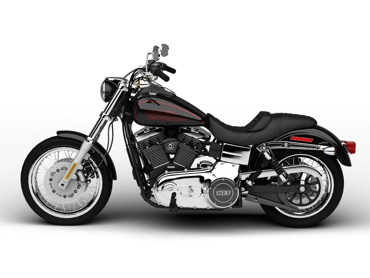 Harley-Davidson FXDL Dyna Low Rider 2015 3D model_18
