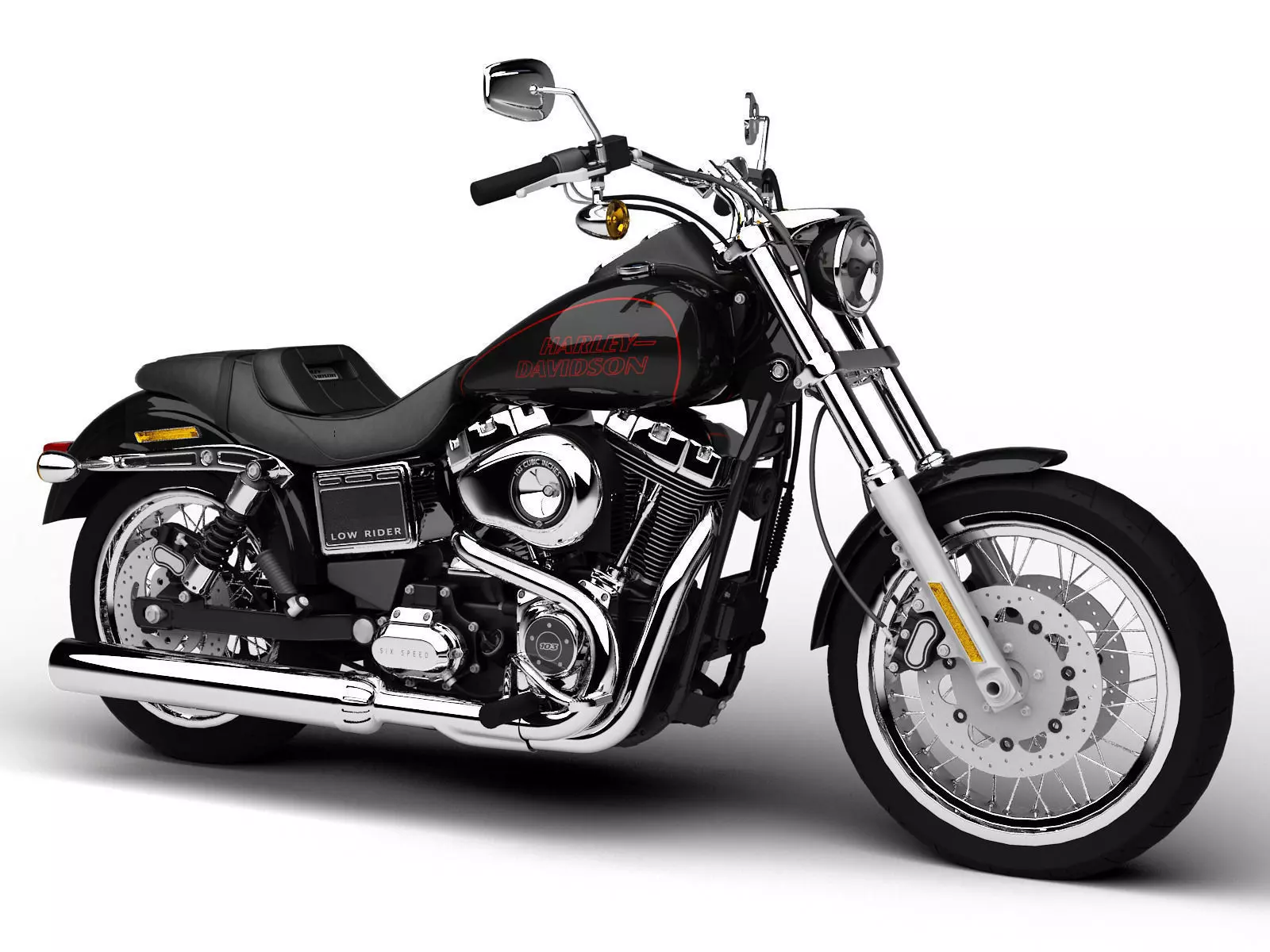 Harley-Davidson FXDL Dyna Low Rider 2015 3D model_0