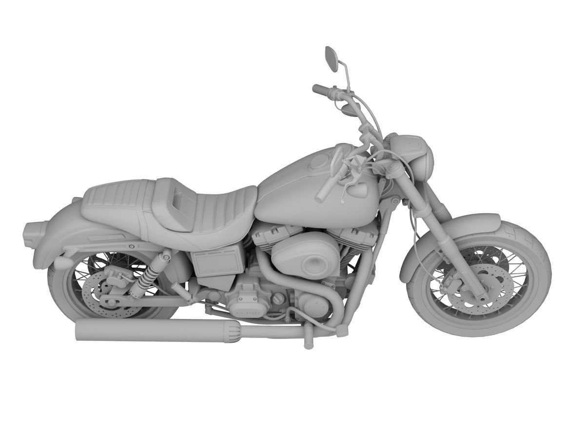 Harley-Davidson FXDL Dyna Low Rider 2015 3D model_12
