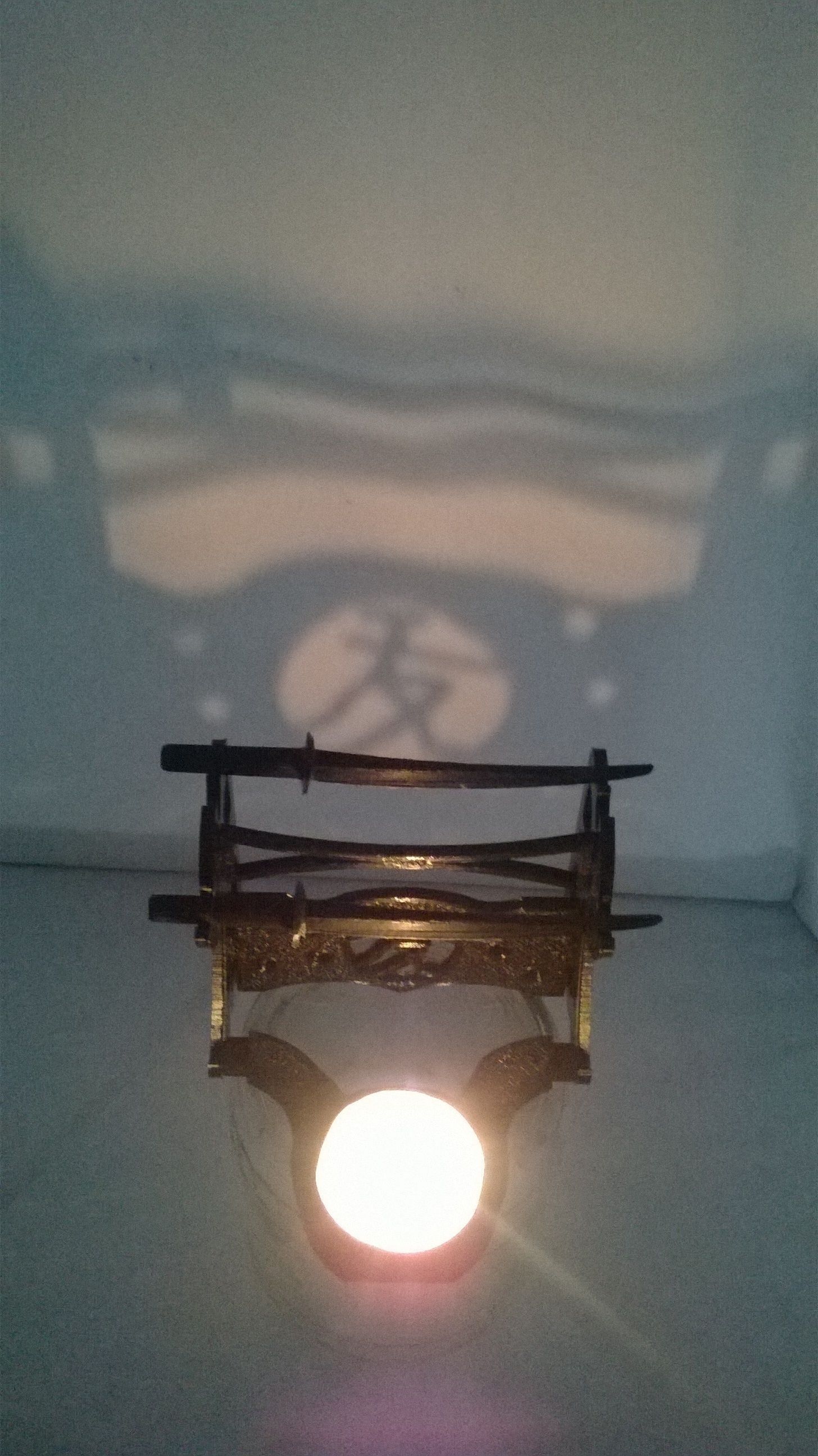 Photophore samourai amitie  3D print model_1