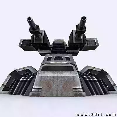 3DRT - Sci-Fi Forces - AA Gun 5