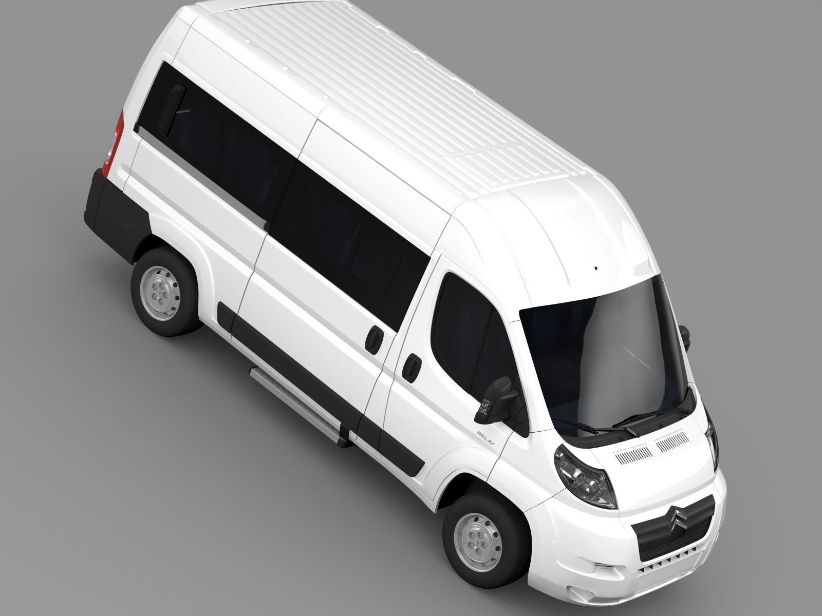 Citroen Relay Window Van L2H2 2006-2014 3D model_11