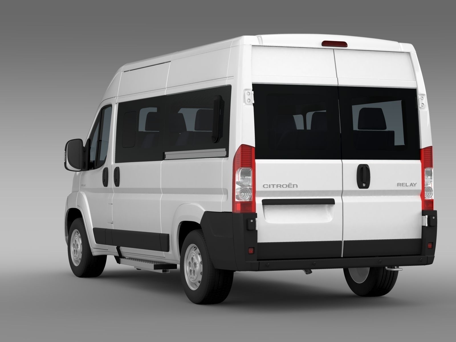 Citroen Relay Window Van L2H2 2006-2014 3D model_6