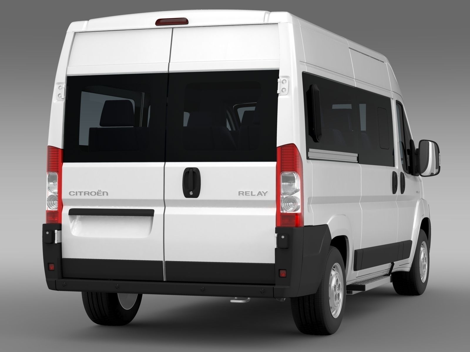 Citroen Relay Window Van L2H2 2006-2014 3D model_9