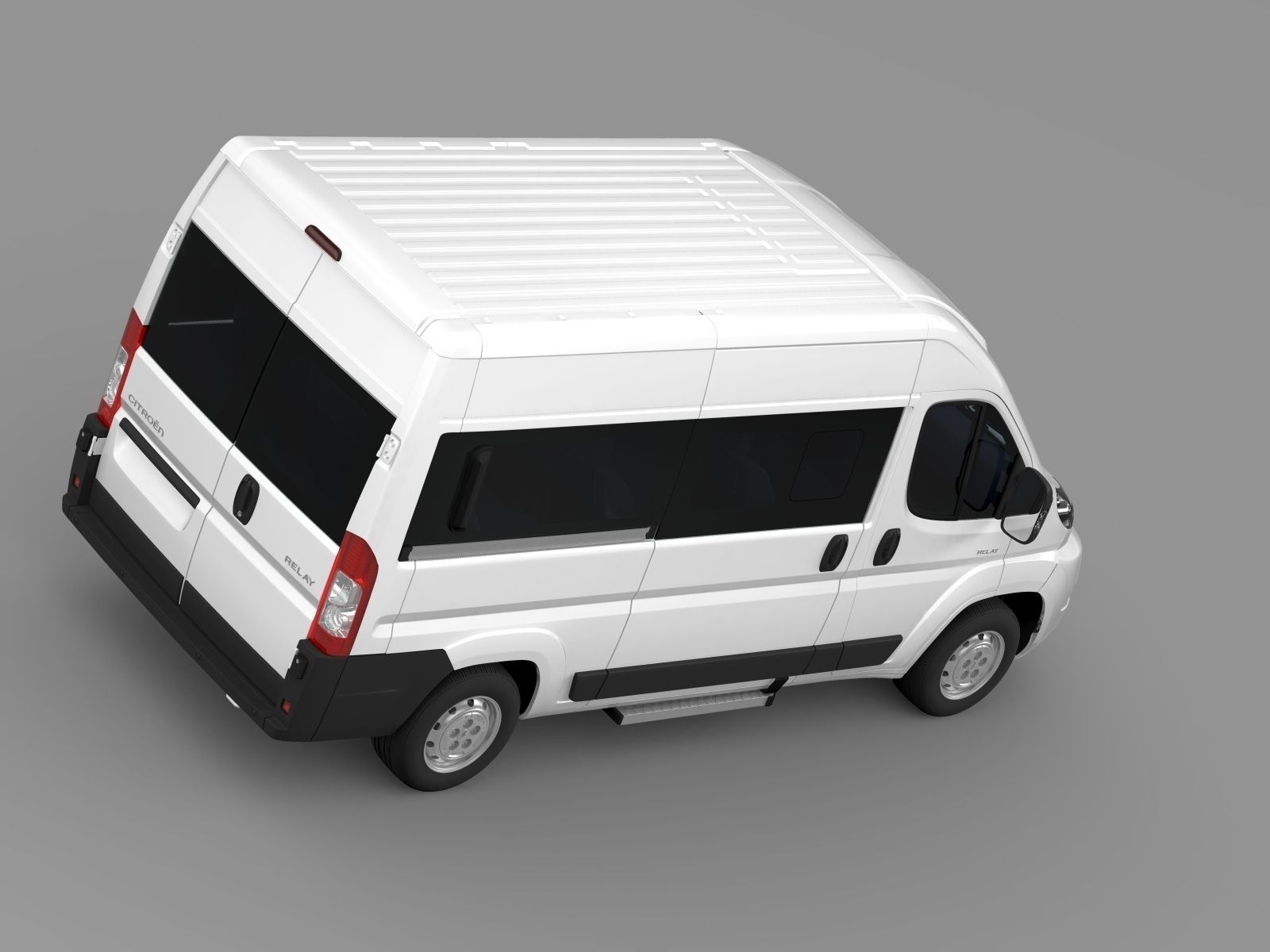 Citroen Relay Window Van L2H2 2006-2014 3D model_7