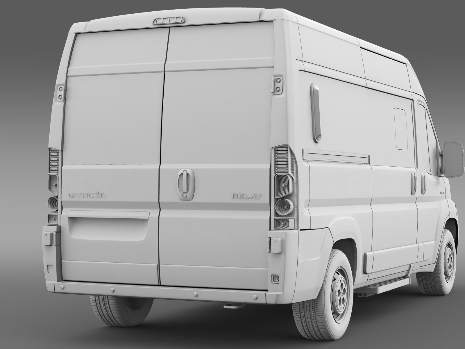 Citroen Relay Window Van L2H2 2006-2014 3D model_14