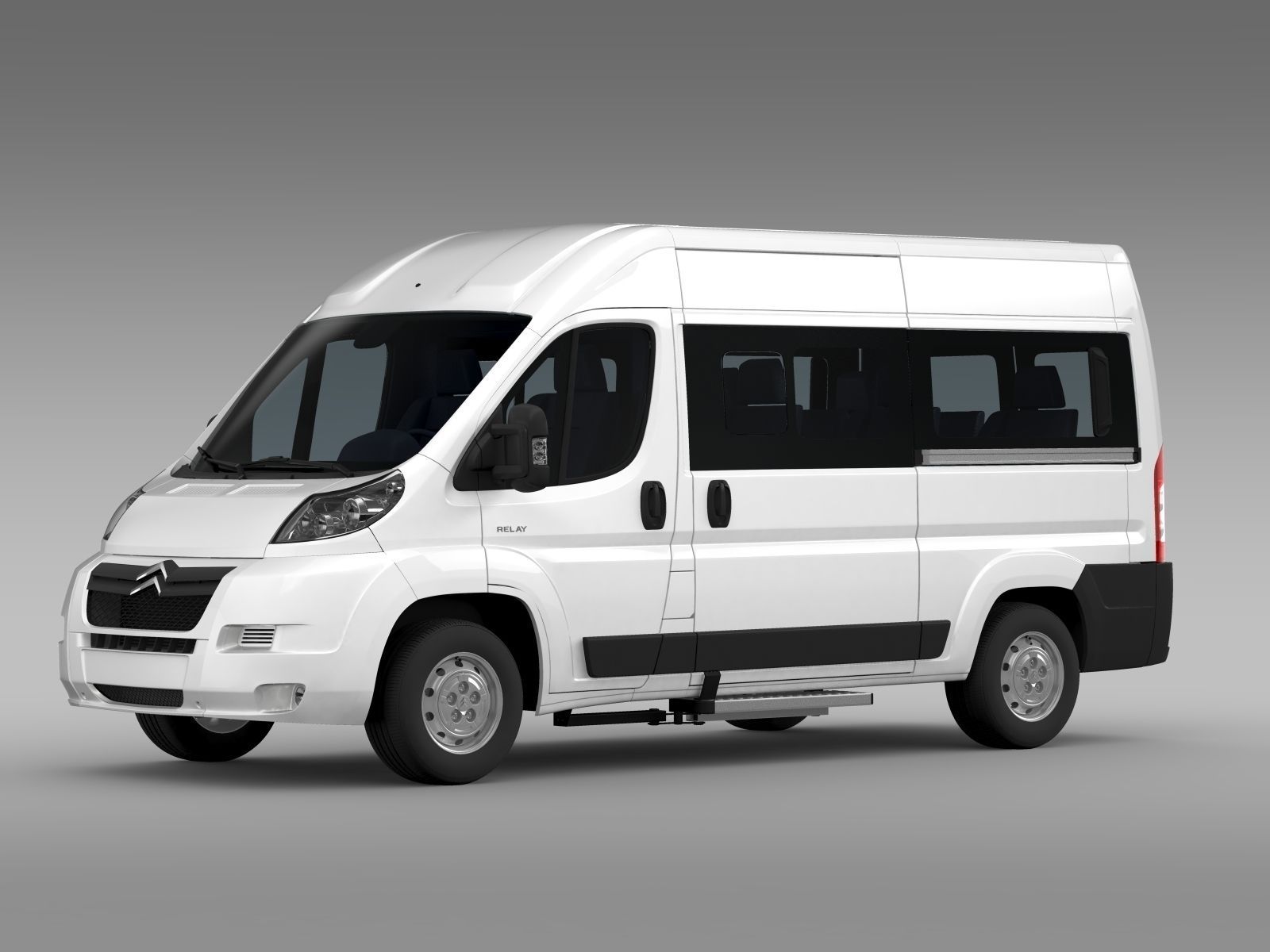 Citroen Relay Window Van L2H2 2006-2014 3D model_5