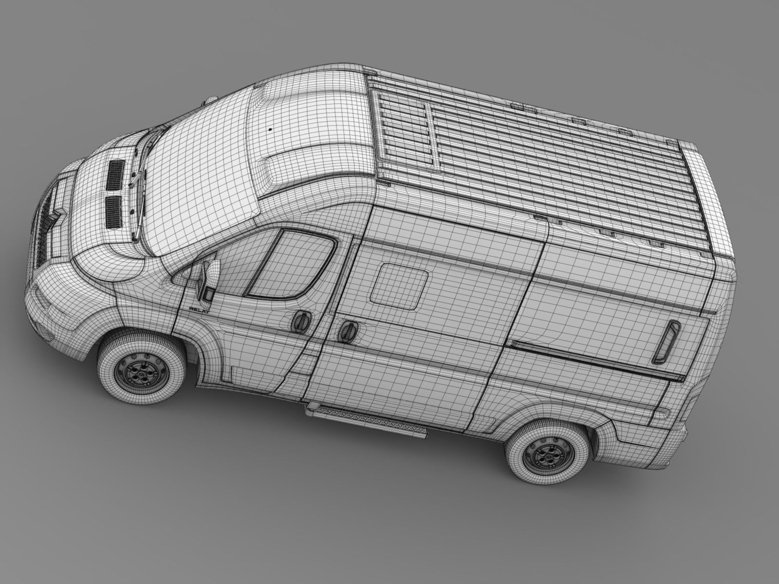 Citroen Relay Window Van L2H2 2006-2014 3D model_15