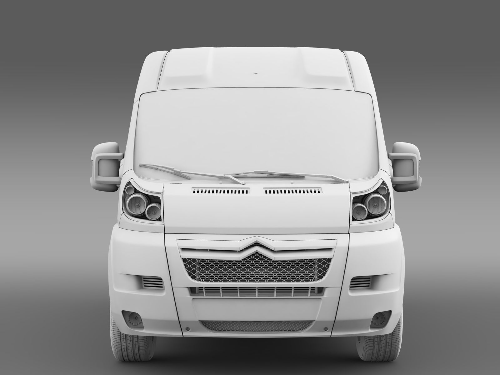 Citroen Relay Window Van L2H2 2006-2014 3D model_8