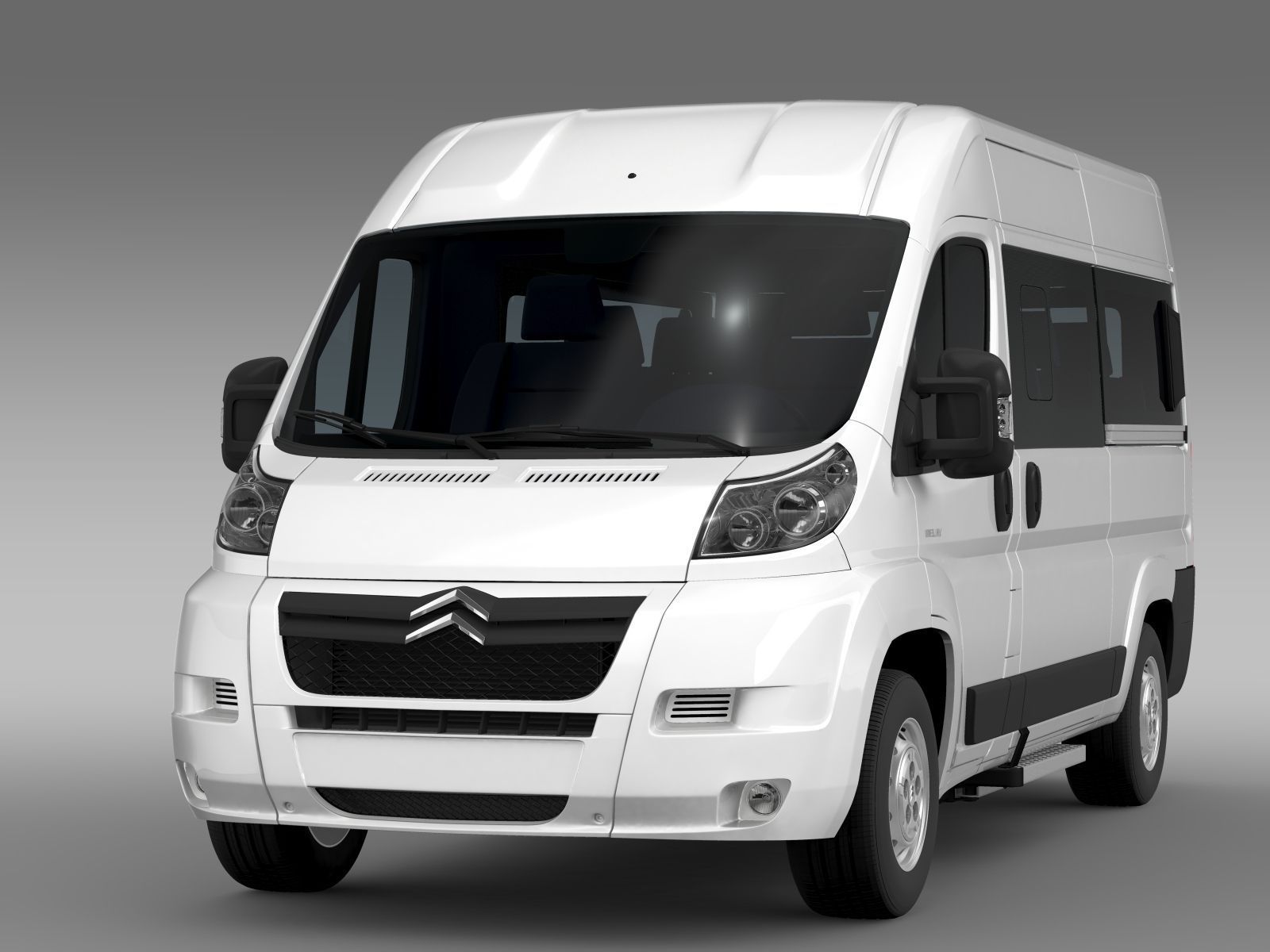 Citroen Relay Window Van L2H2 2006-2014 3D model_4
