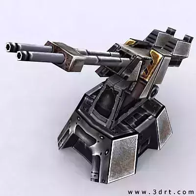 3DRT - Sci-Fi Forces - AA Gun 1 