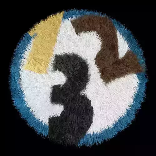 Round rug 01