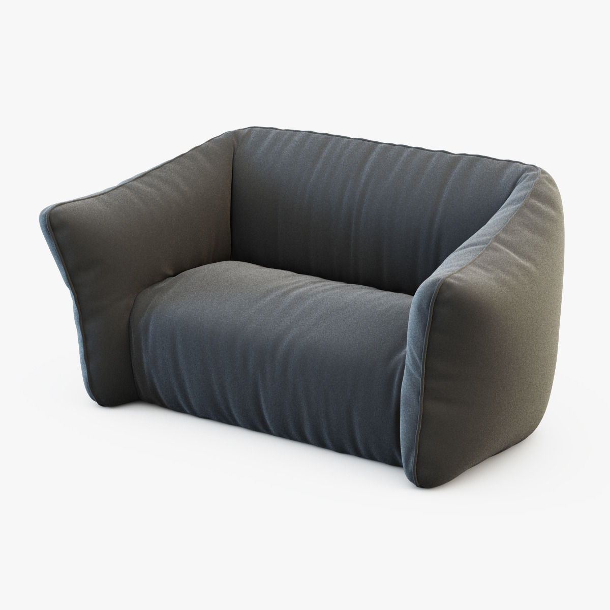 Garden sofa 3D model_1